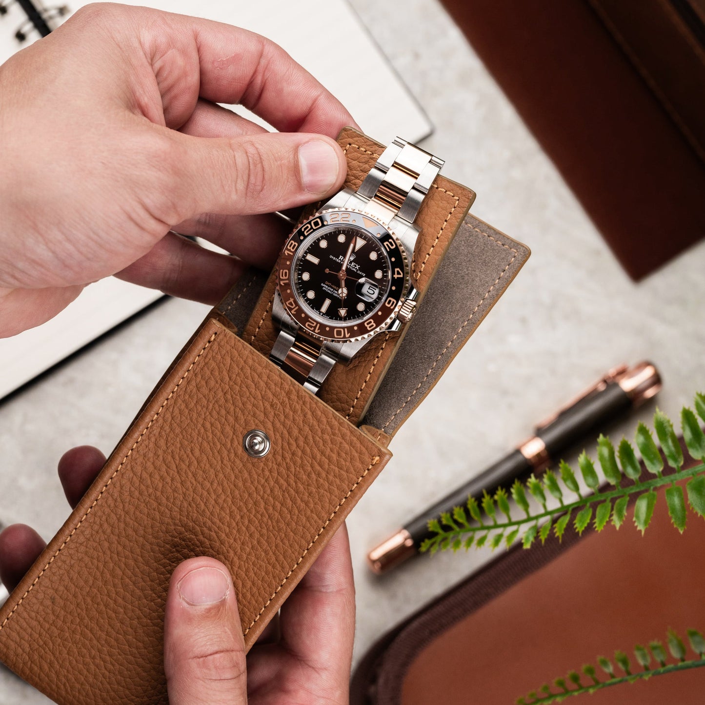 IFLW ウォッチポーチ1本用 Watch Pouch