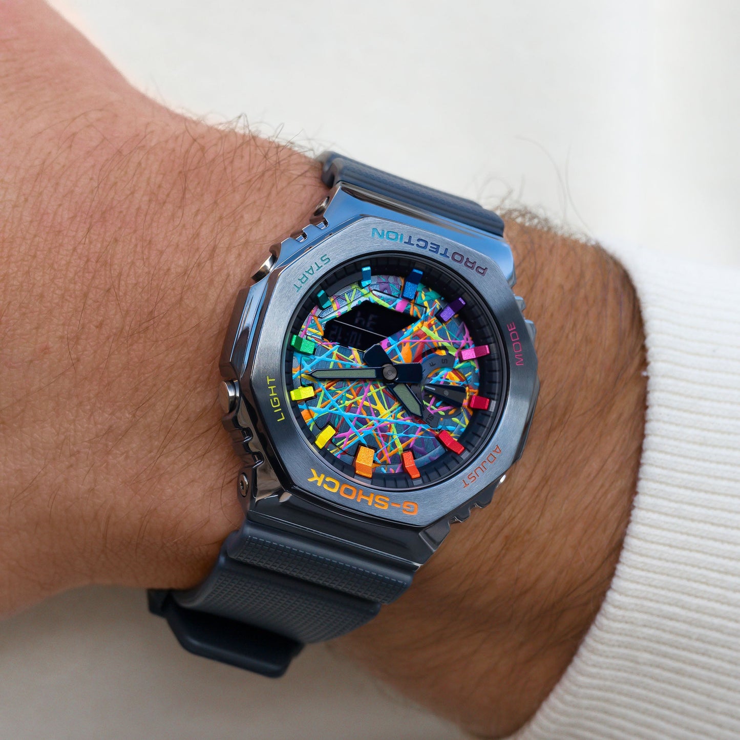 G-Shock CasiOak Blue Freak Rainbow (カシオーク/ブルーフリークレインボー)