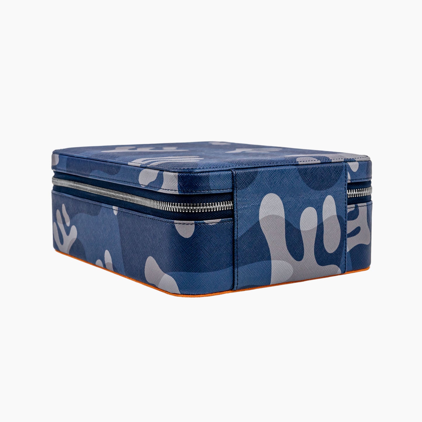 IFLW ウォッチケース 6本用 ブルー迷彩 Blue Camo Watch Case for 6
