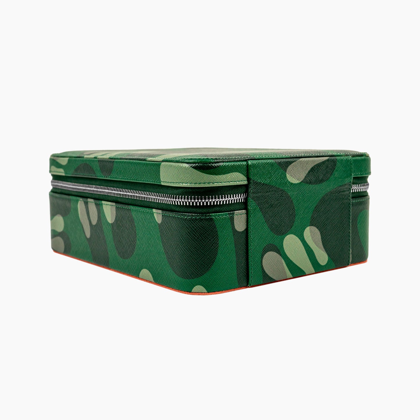 IFLW ウォッチケース 6本用 グリーン迷彩 Green Camo Watch Case for 6