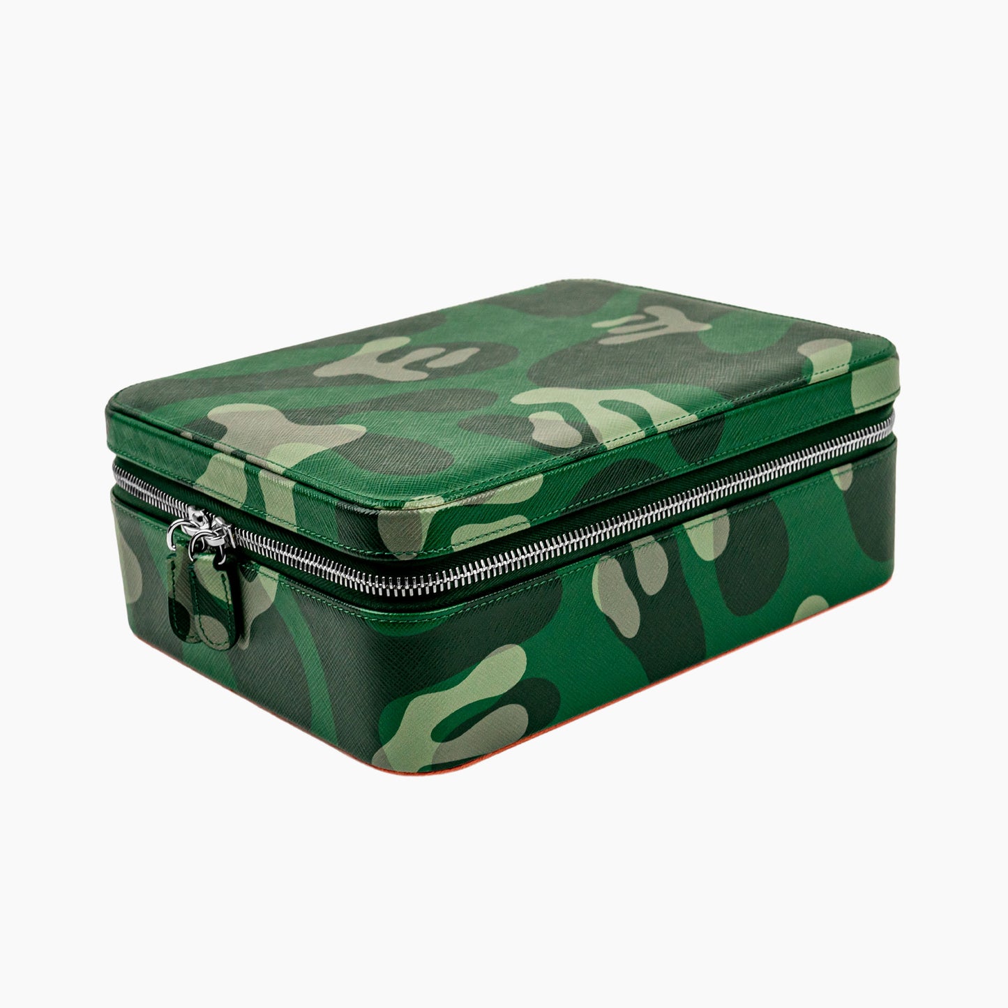 IFLW ウォッチケース 6本用 グリーン迷彩 Green Camo Watch Case for 6