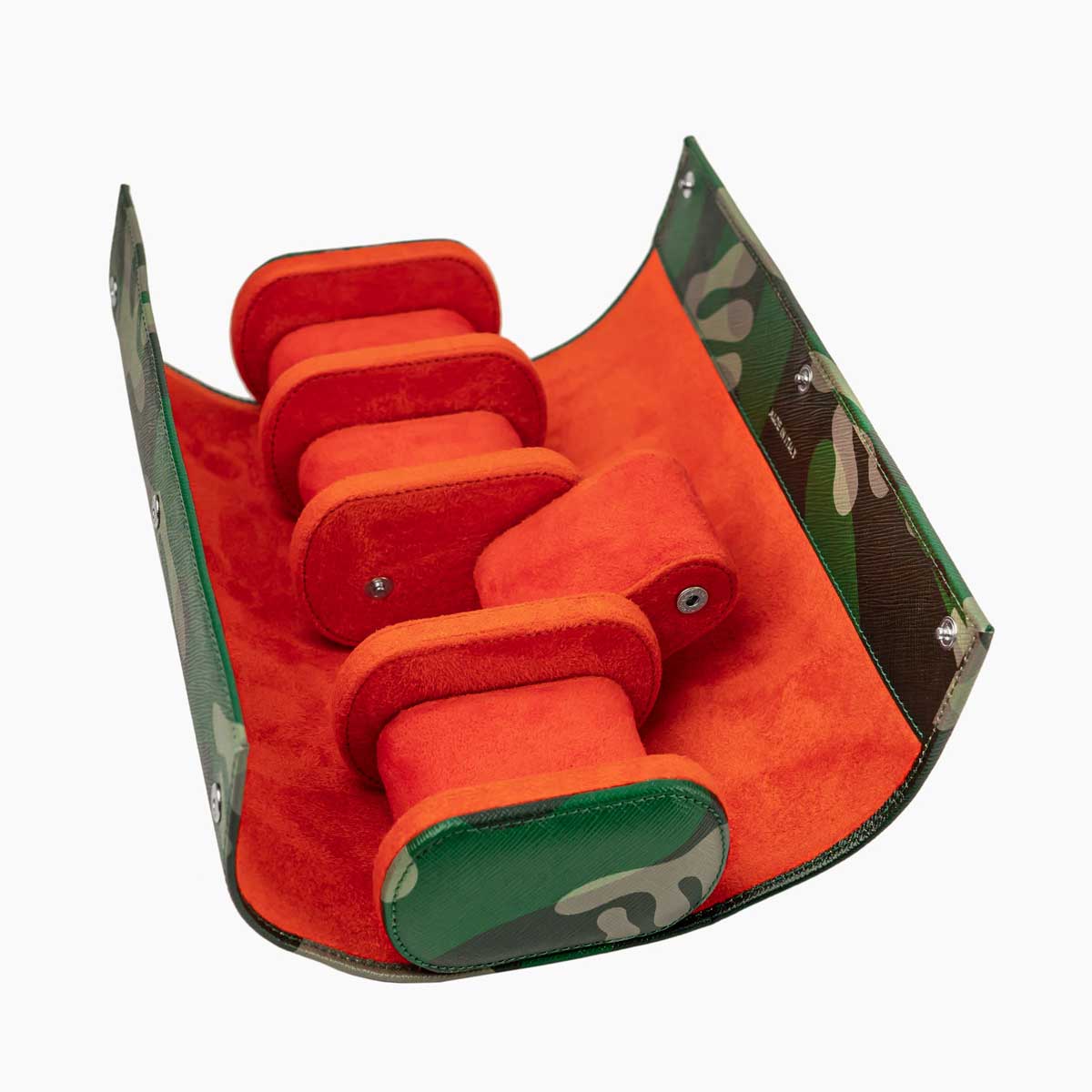 IFLW ウォッチロール4本用 Green Camo(グリーン迷彩)