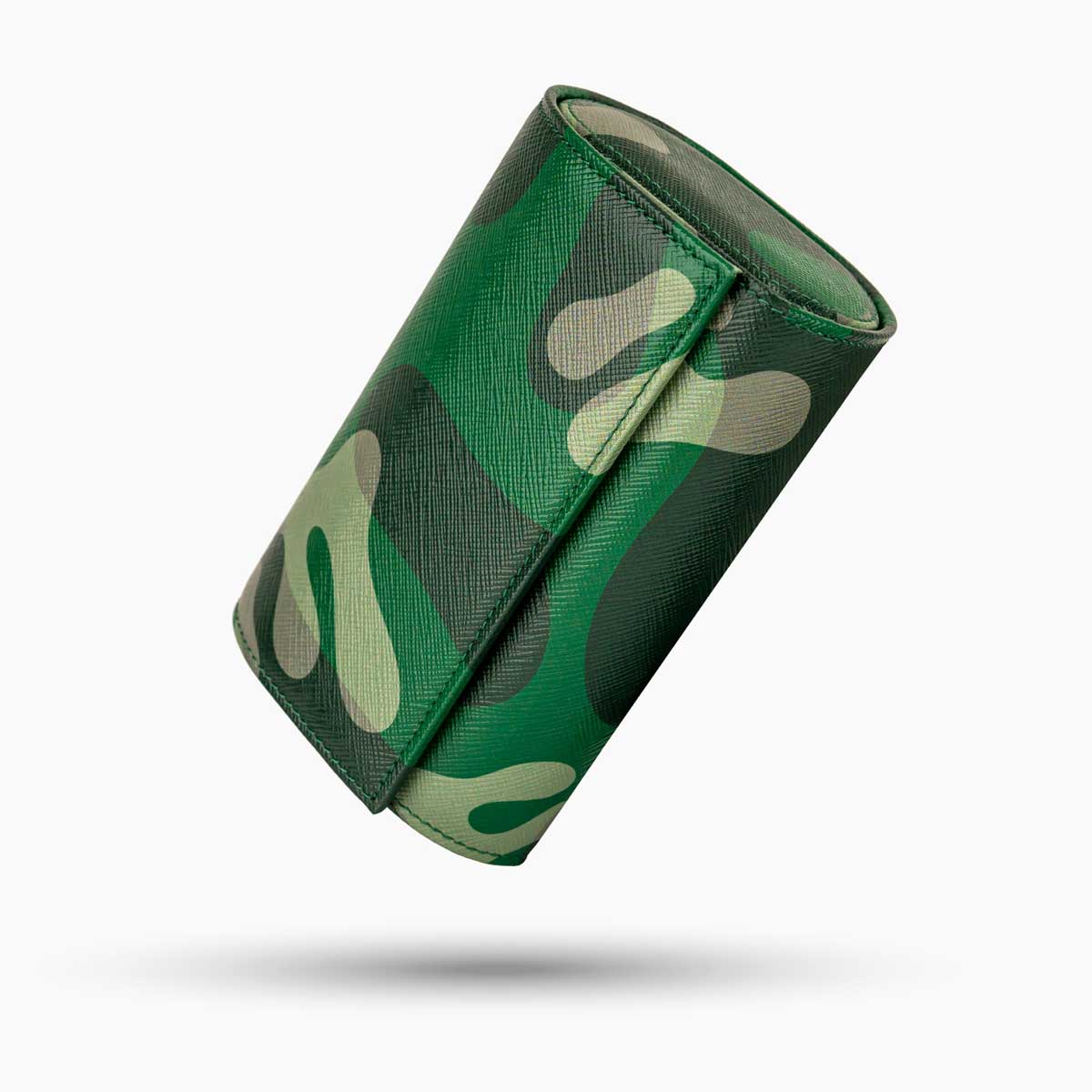 IFLW ウォッチロール2本用 Green Camo(グリーン迷彩)
