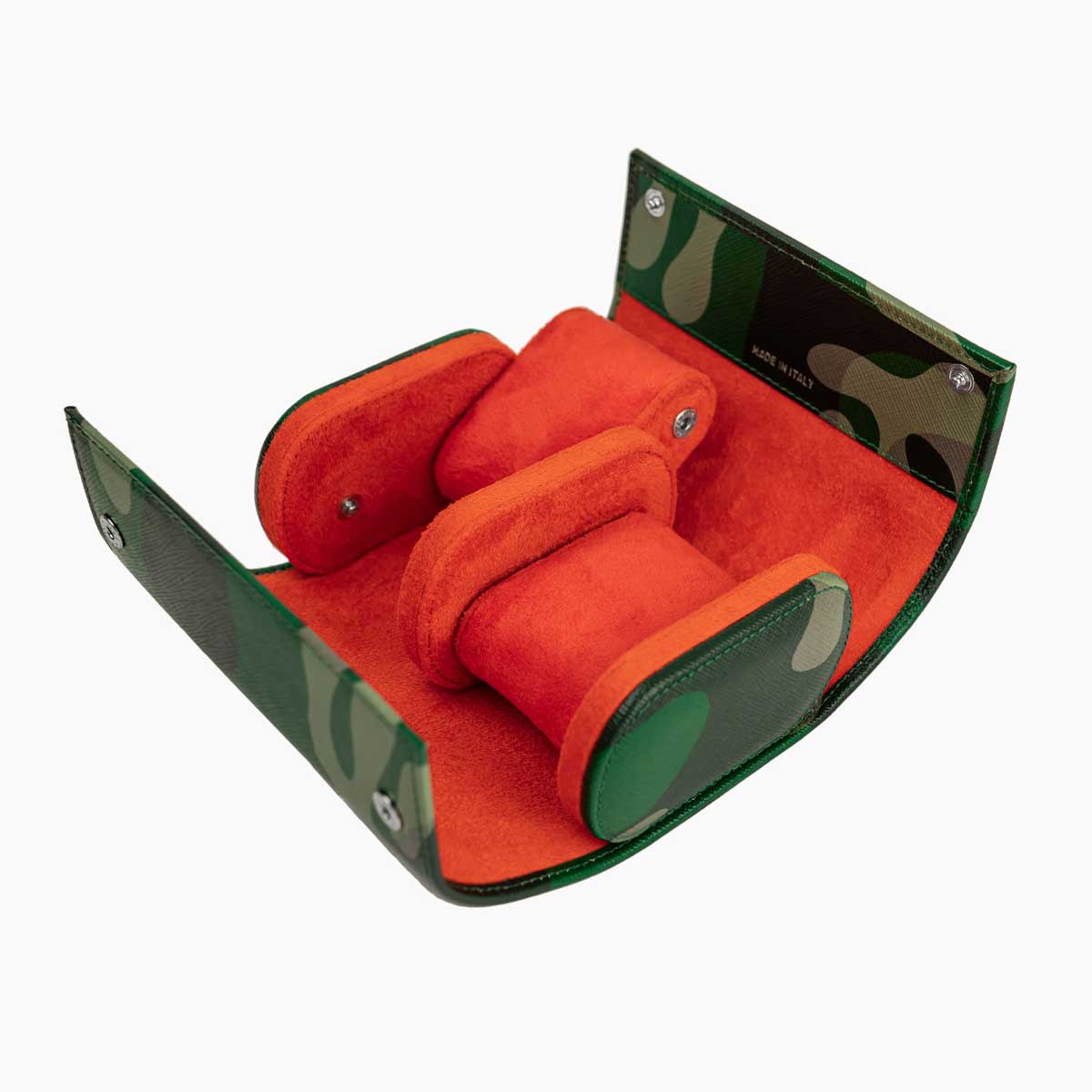 IFLW ウォッチロール2本用 Green Camo(グリーン迷彩)