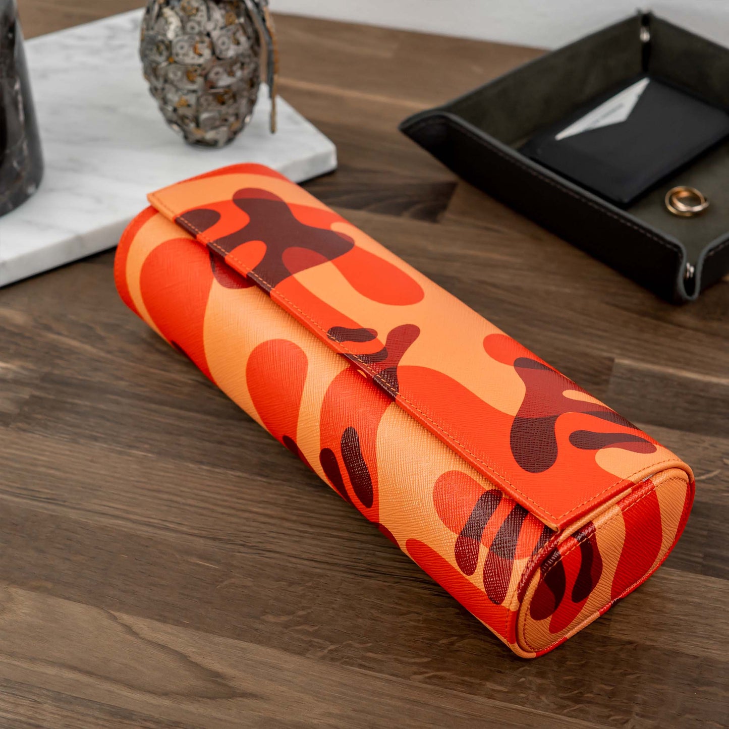 IFLW ウォッチロール4本用 Orange Camo(オレンジ迷彩)