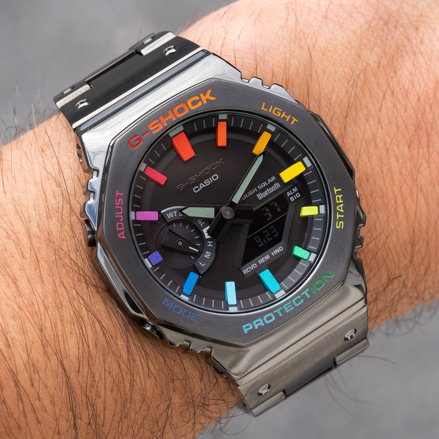 G-Shock CasiOak Black Metal Rainbow (カシオーク/ブラックメタルレインボー)