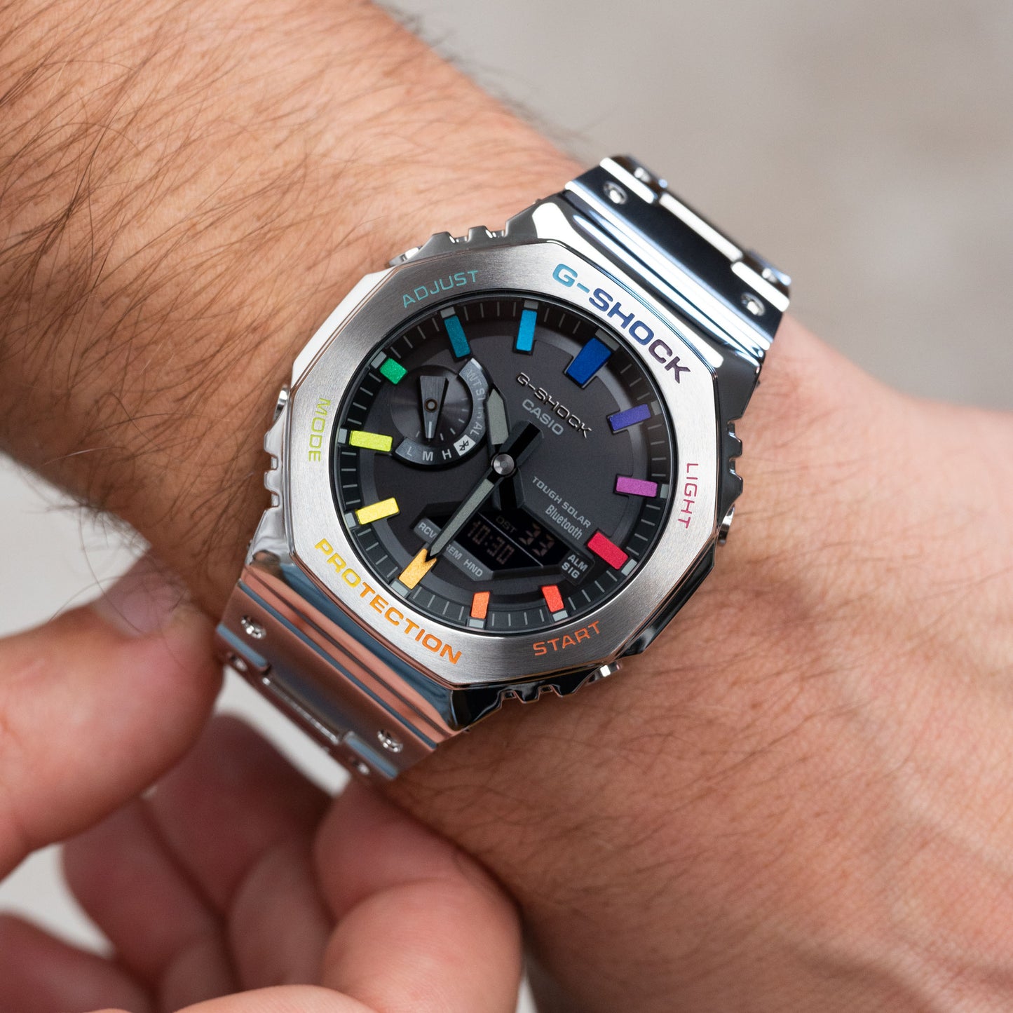 G-Shock CasiOak Full Metal Rainbow (カシオーク/フルメタルレインボー)
