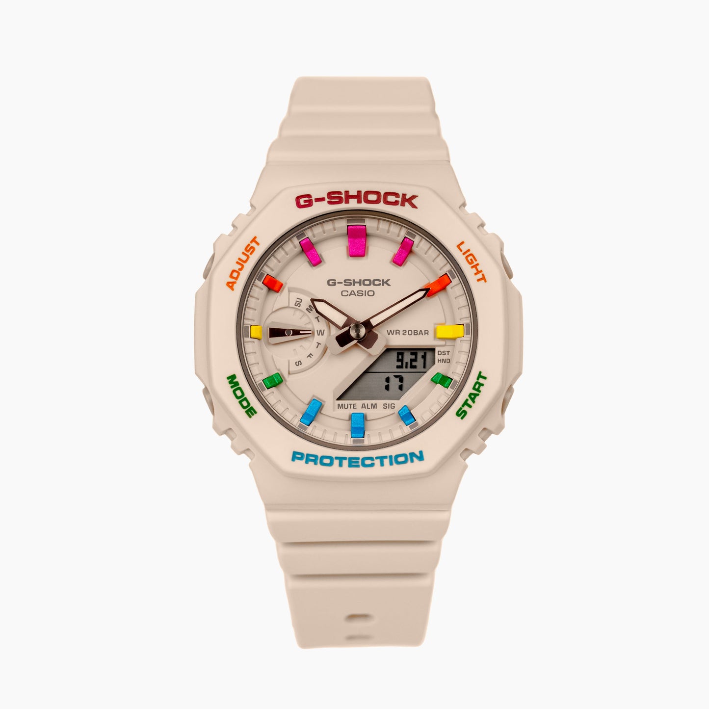 G-Shock CasiOak Mini Latte Rainbow (カシオークミニ/ラテレインボー)