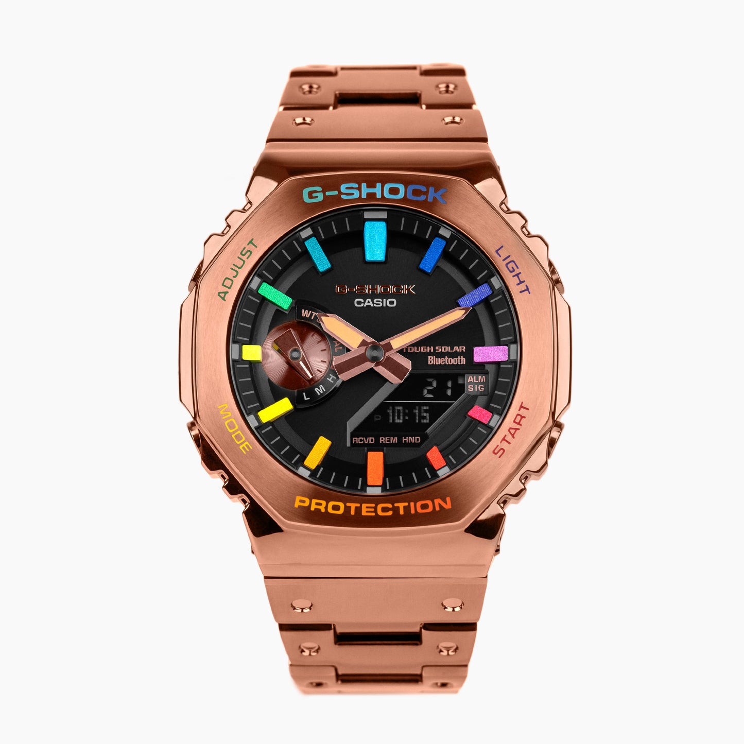G-Shock CasiOak Rose Gold Rainbow (カシオーク/ローズゴールドレインボー)