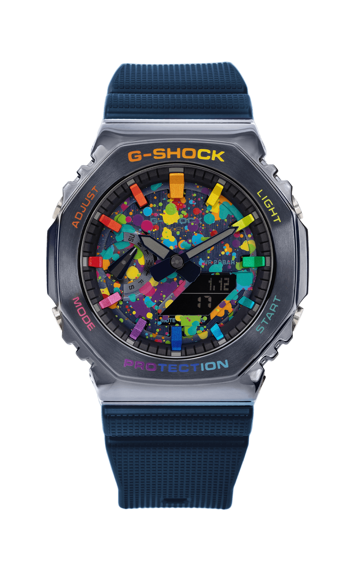 G-Shock CasiOak Blue Freak Rainbow (カシオーク/ブルーフリークレインボー）