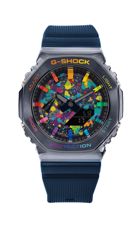 G-Shock CasiOak Blue Freak Rainbow (カシオーク/ブルーフリークレインボー）