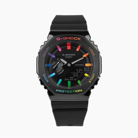 G-Shock CasiOak Black Steel Rainbow (カシオーク/ブラックスチールレインボー）