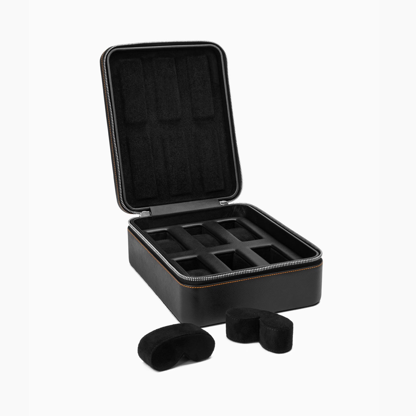 IFLW ウォッチケース 6本用 ブラック /Watch Case Black for 6