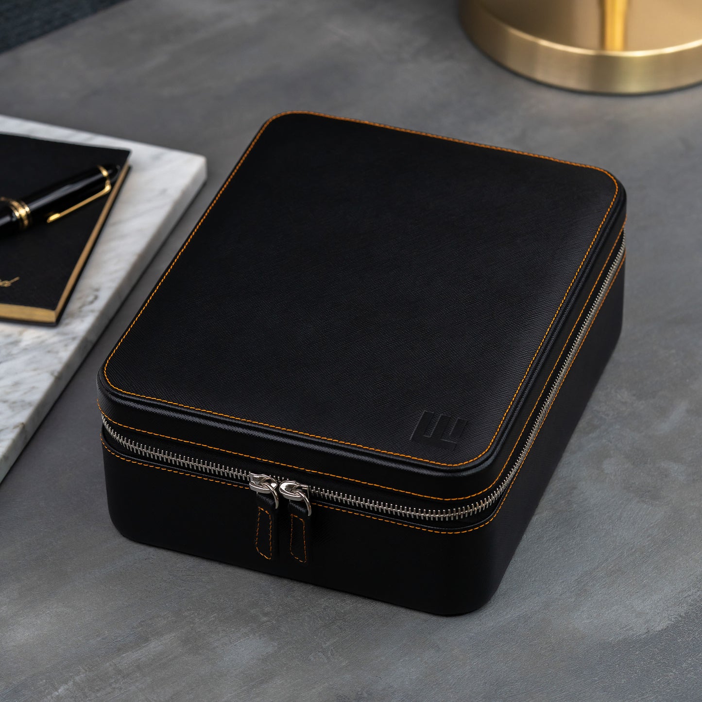 IFLW ウォッチケース 6本用 ブラック /Watch Case Black for 6