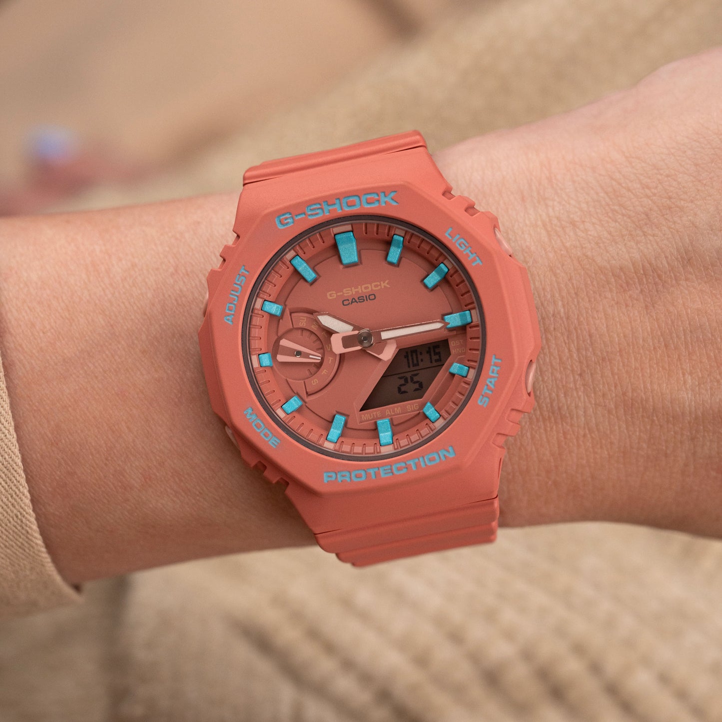 G-Shock CasiOak Mini Coral Reef (カシオークミニ/コーラル）
