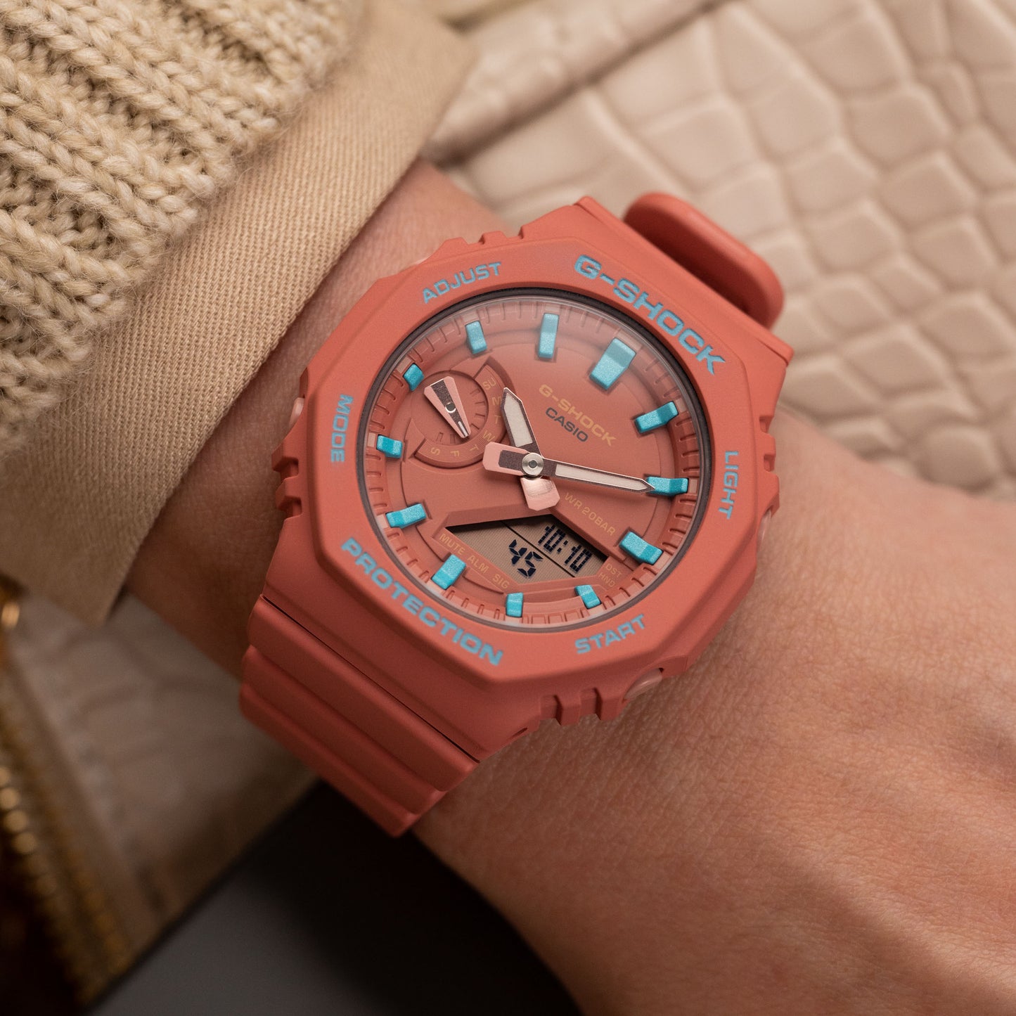 G-Shock CasiOak Mini Coral Reef (カシオークミニ/コーラル）